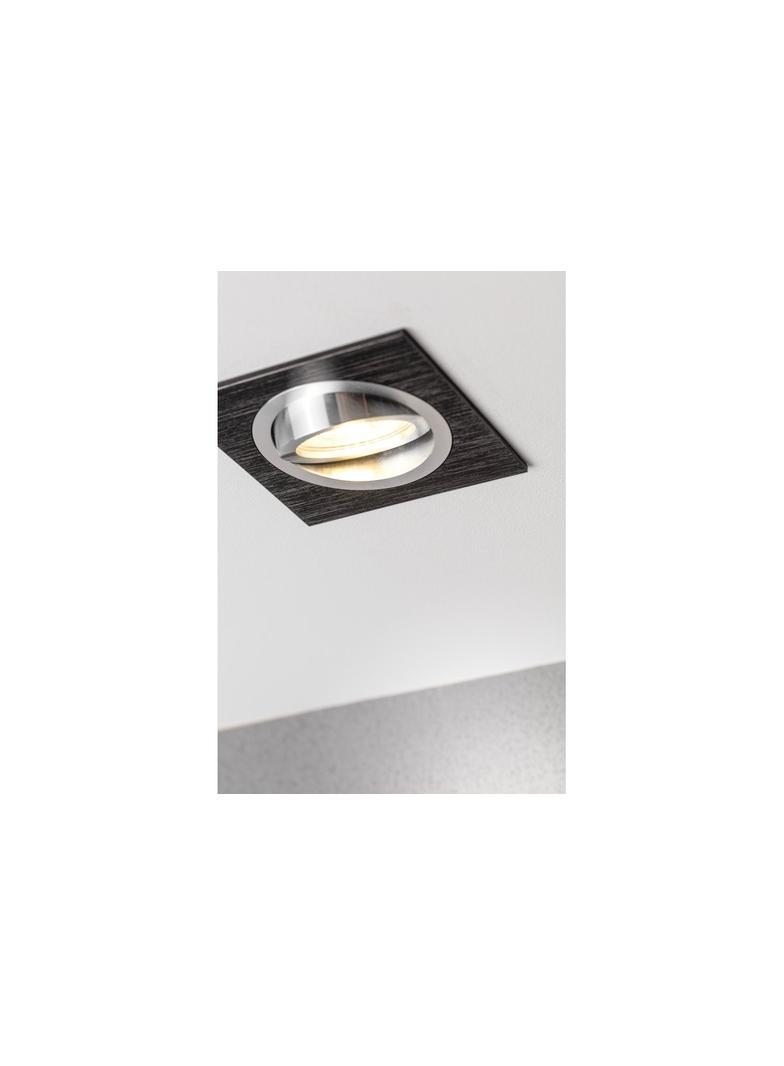 SUFITOWA OPRAWA PUNKTOWA MORENA, IP20, KWADRAT, CZARNA