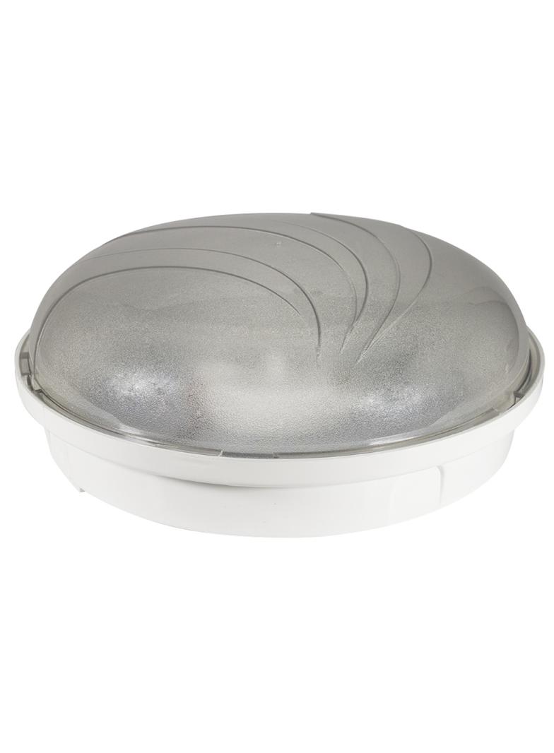 Oprawa ośw. PANDA okrągła duża LED 20W,biały pierścień,klosz przeźr,IP 65, odporna na UV,z czujn.ruc D.3175R-BN-20W PAWBOL