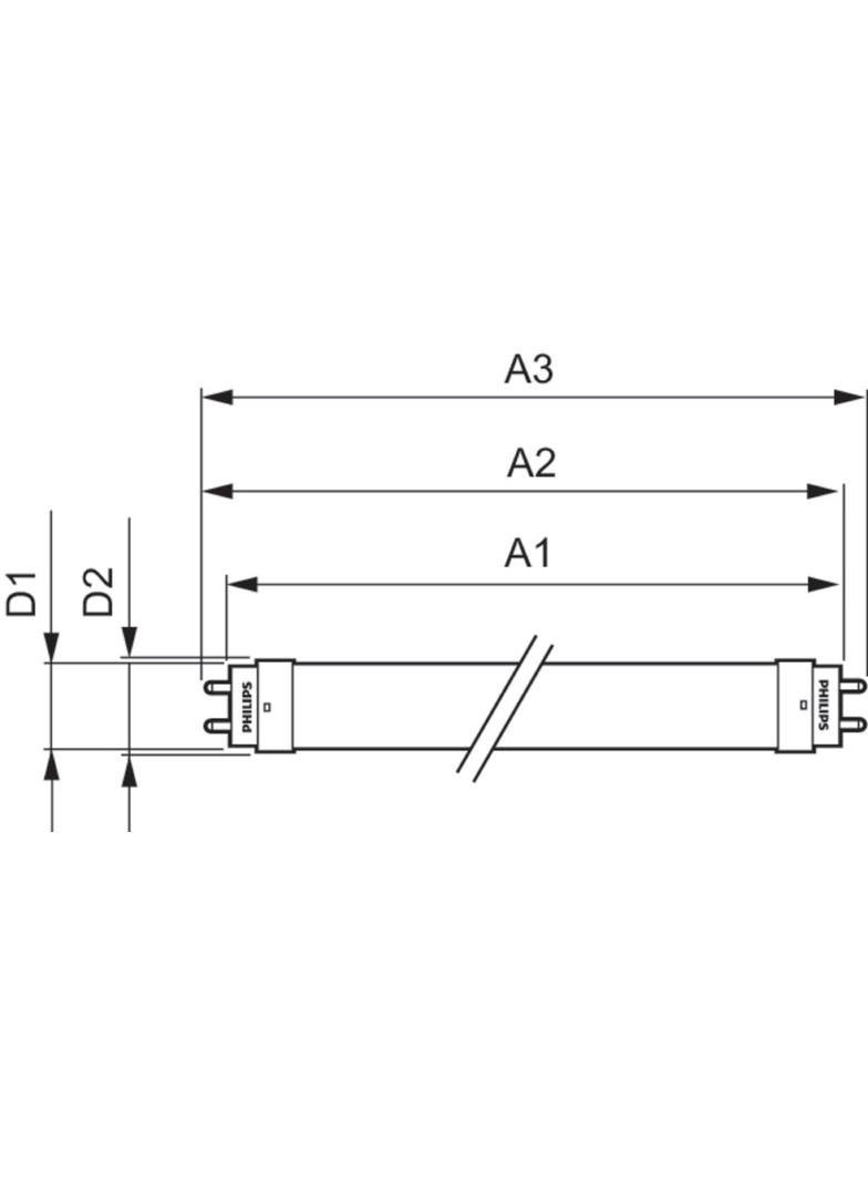 CorePro LEDtube 600mm 8W865