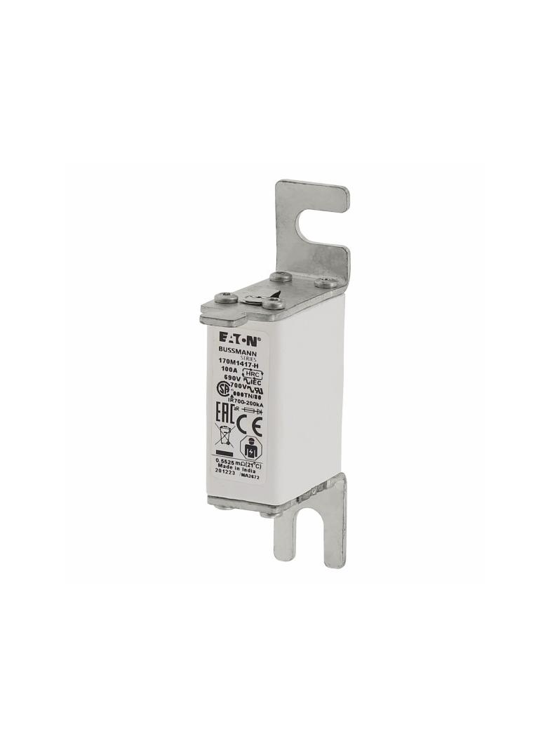 FUSE 100A 690V 000TN/80 AR Wkładka szybka 100A AC 690V rozmiar 000 21x40x100 mm aR DIN IEC 170M1417-