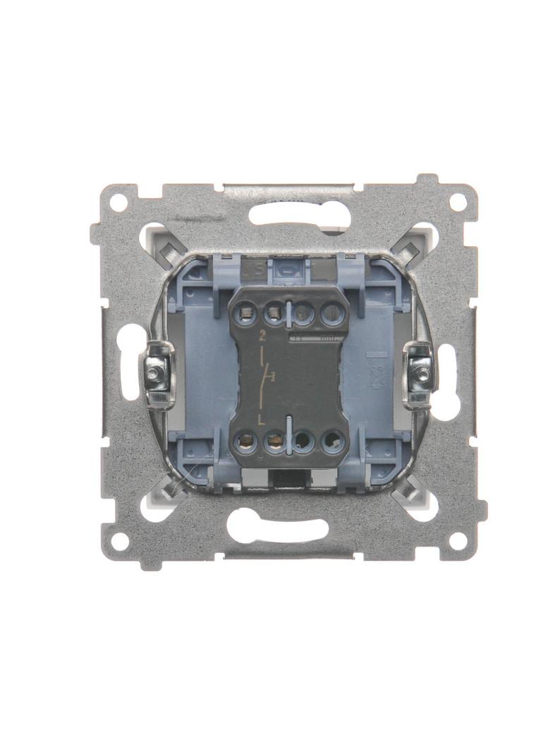 Simon 54 Przycisk „światło” 16A z. śrub. biały