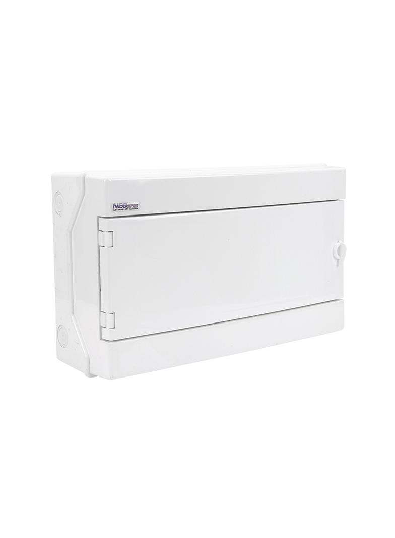 Rozdzielnica hermetyczna natynkowa 1x18 IP65 500VAC/1000VDC RH-18/B (białe drzwi) 36.17 OPATÓWEK