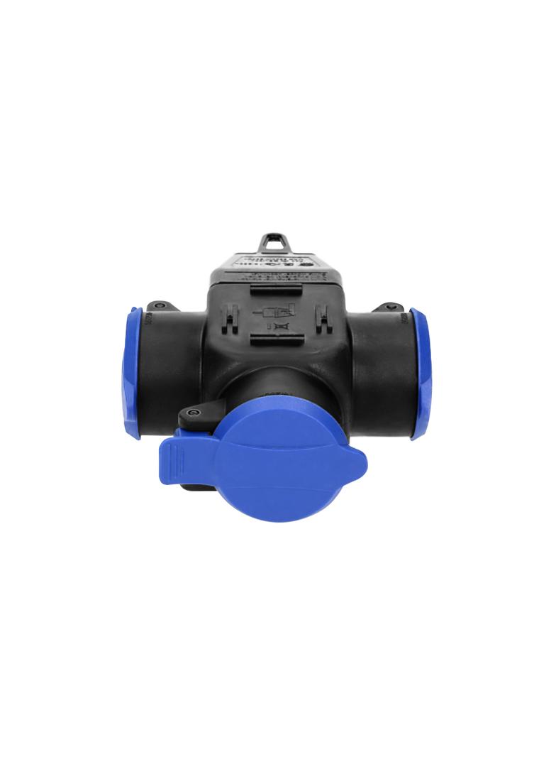 Rozgałęźnik bryzgoszczelny i odporny na uderzenia IP44 3x2P+Z (Schuko) 16A 230VAC OR-AE-1346(GS) ORN