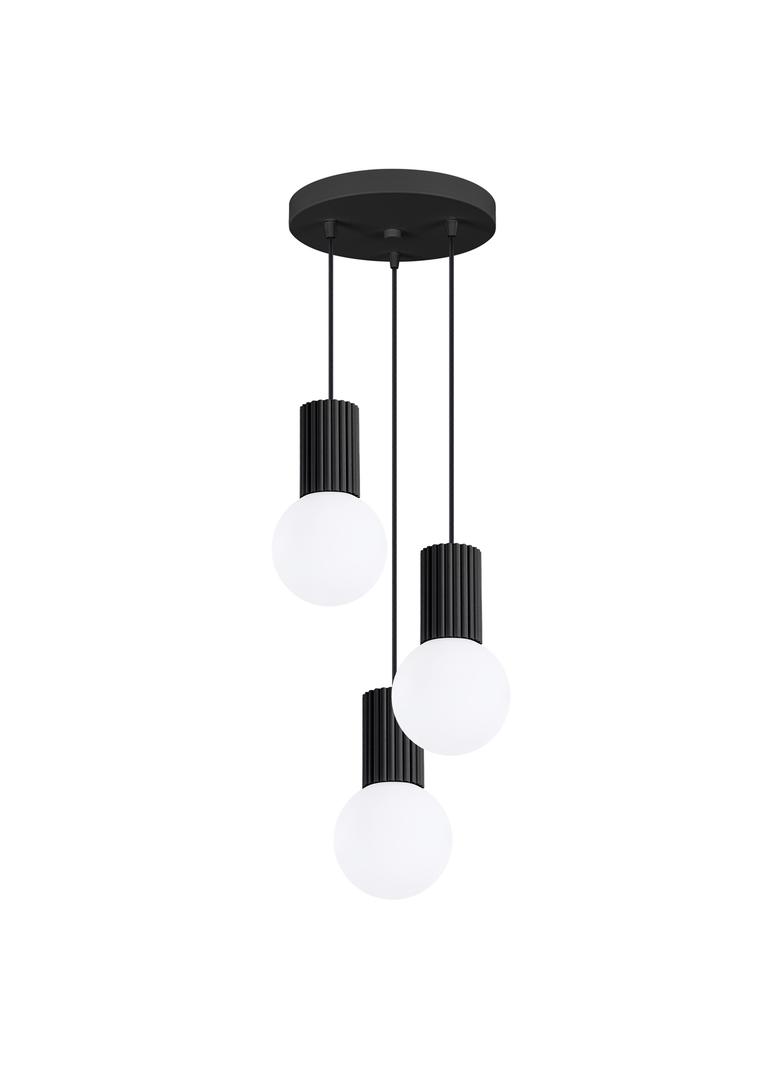 Lampa wisząca HALO 3P czarna