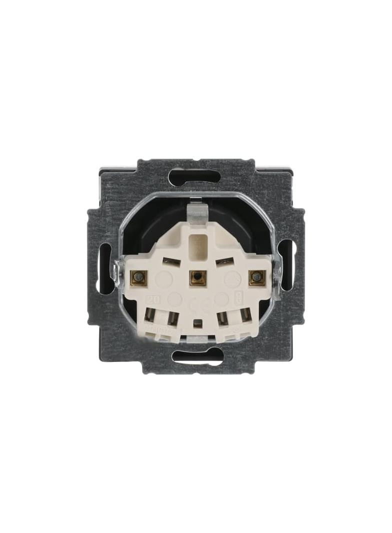 FUTURE Gniazdo SCHUKO z polem opisowym Z uziemieniem, 2P+E czarny matowy 2CKA002011A3884 ABB