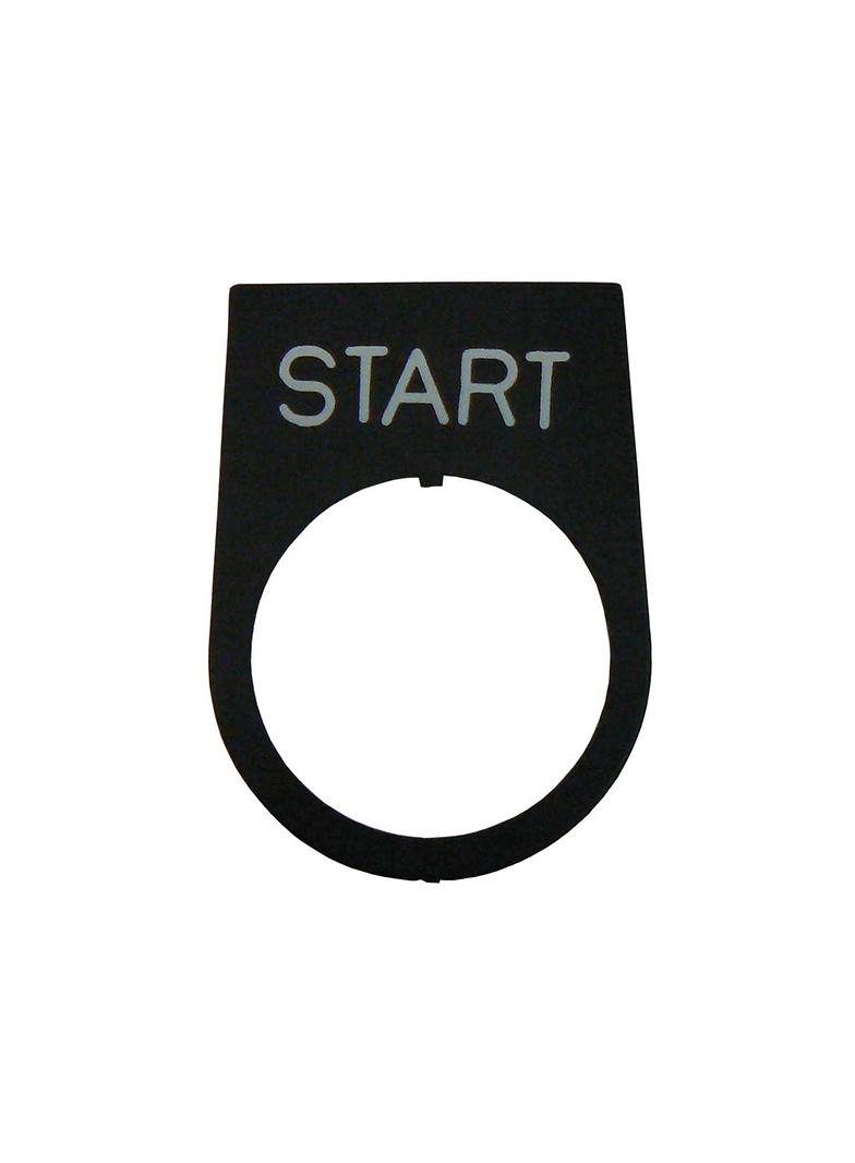 Tabliczka informacyjna NEF START
