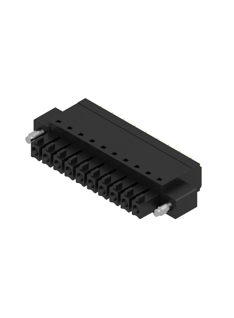 BCF 3.81/10/180F SN BK BX Wtyk PCB (złącze wiązki), listwa z gniazdami, 3.81 mm, Liczba biegunów: 10, PUSH IN, Złącze sprężynowe /50szt./ 1971870000 WEIDMÜLLER