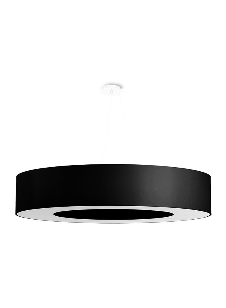 Sollux Żyrandol SATURNO 90 czarny SL.0796
