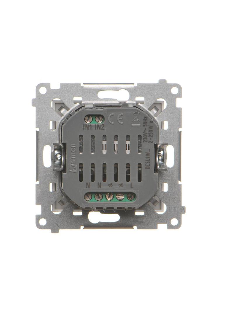 Simon 54 GO Ściemniacz do żarówek LED-owych, 230 V [Wi-Fi] złoty mat DESL1W.01/44 KONTAKT