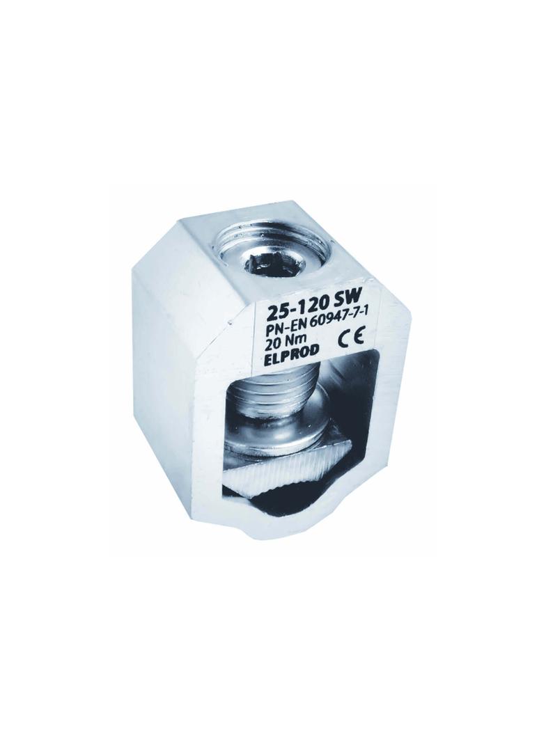 25-120SW Zacisk szynowy typu V 95mm2 metal  SIMET
