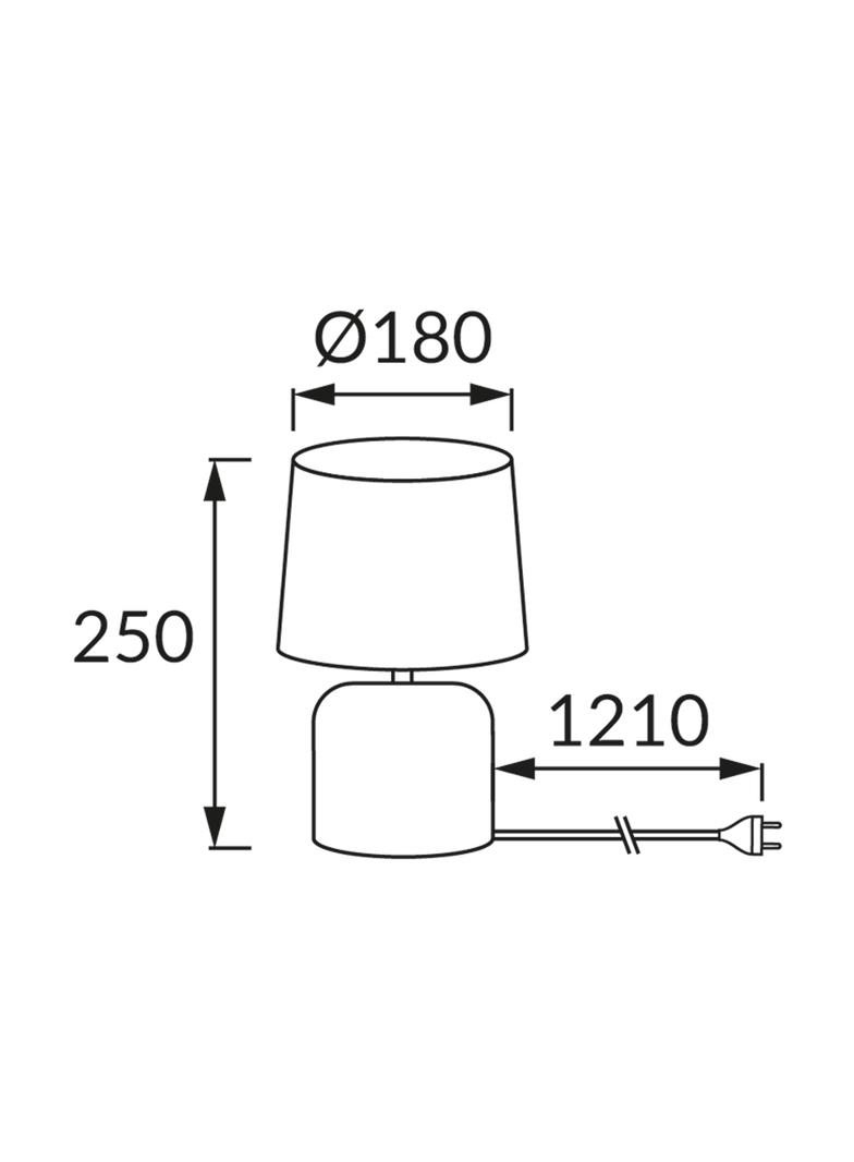 Lampka stołowa IMBIR E14 WHITE