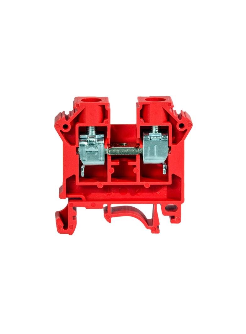 ZSG1-10.0Nc ,  Złączka szynowa gwintowa, seria NOWA, 10,0 mm2, TS 32,35, 1 tor, czerwony