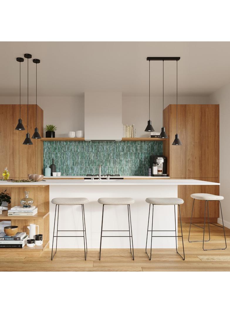 Sollux Lampa wisząca TALEJA 3 czarna [E27] SL.0986