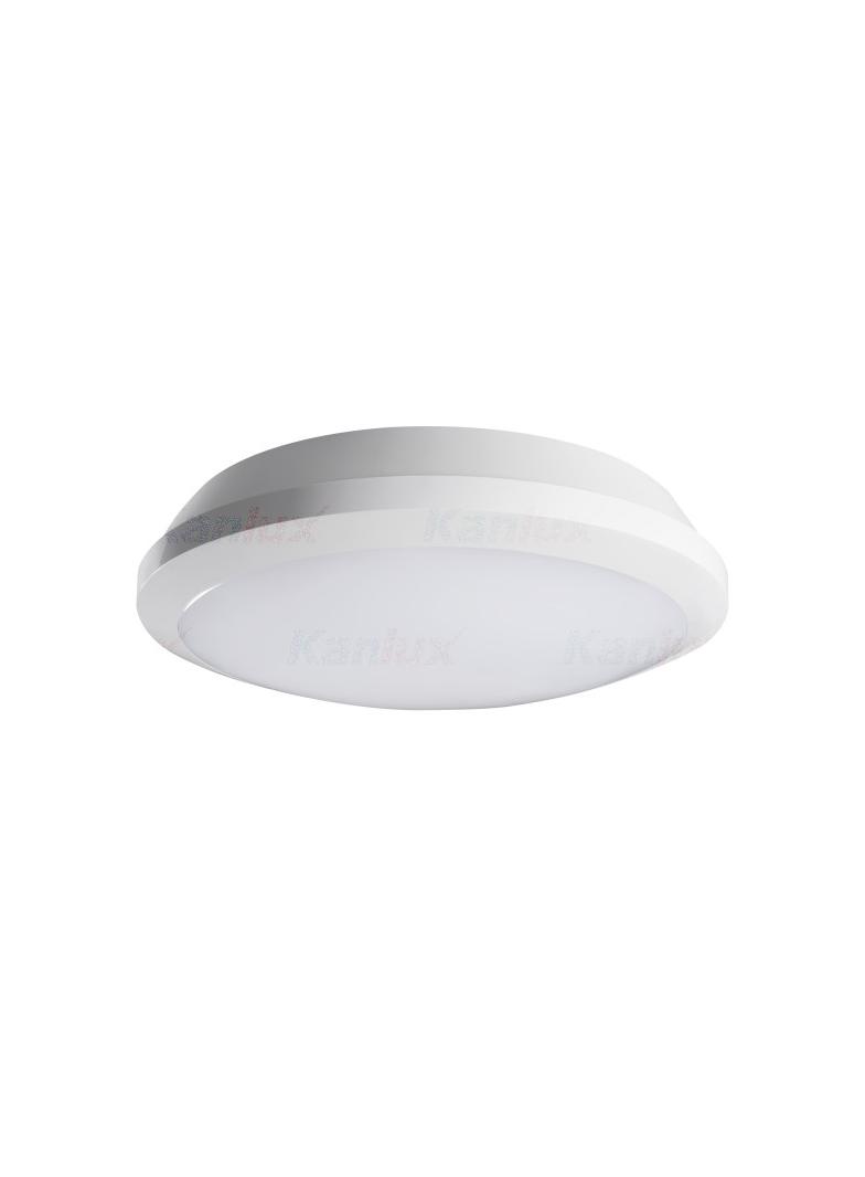 DABA PRO 25W NW-W Plafoniera LED DABA PRO 25W NW-W okrągła O30 2800lm barwa biała IP65 IK10 kolor bi
