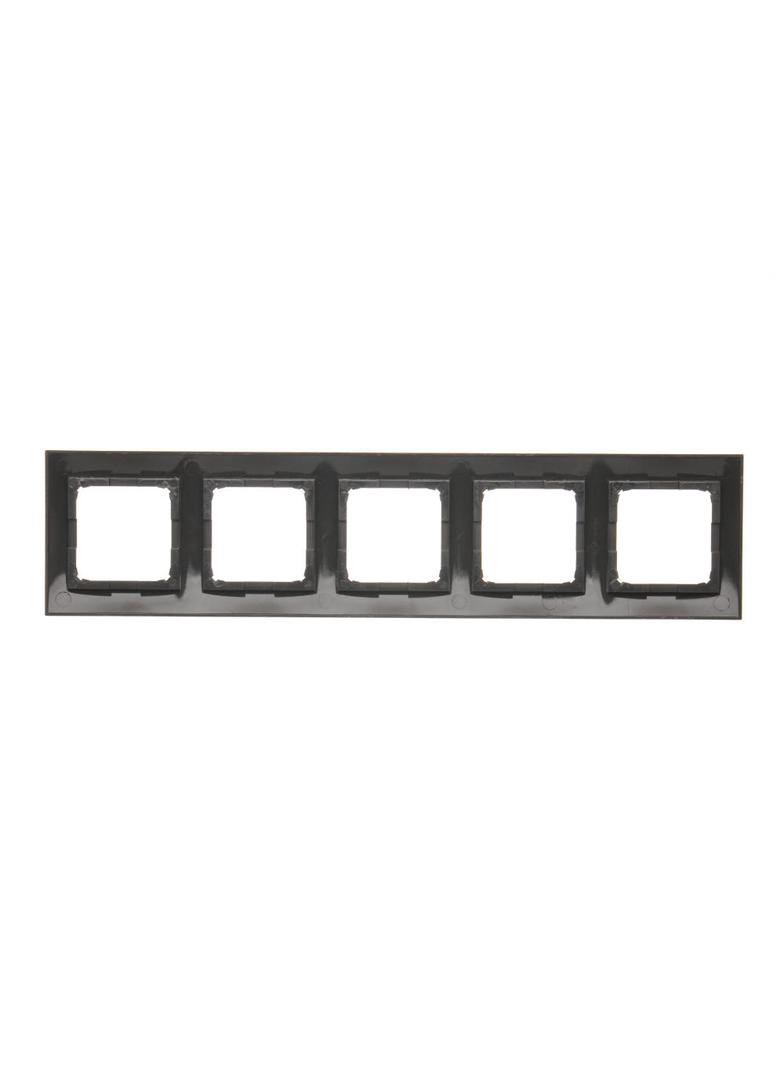 Simon 54 Premium Ramka 5-krotna PREMIUM IP20 / IP44 brąz mat DR5/46 KONTAKT