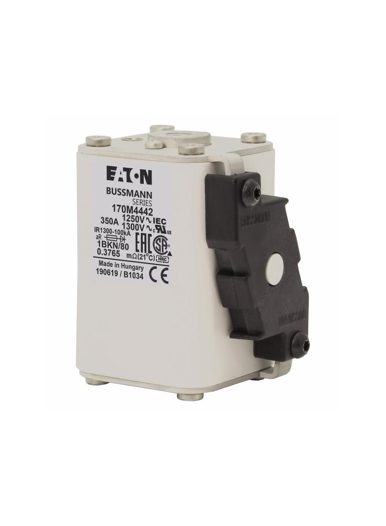 FUSE 350A 1250V 1BKN/80 AR CU Wkładka szybka 350A AC 1250V rozmiar 1 53x69x80 mm aR IEC UL 170M4442