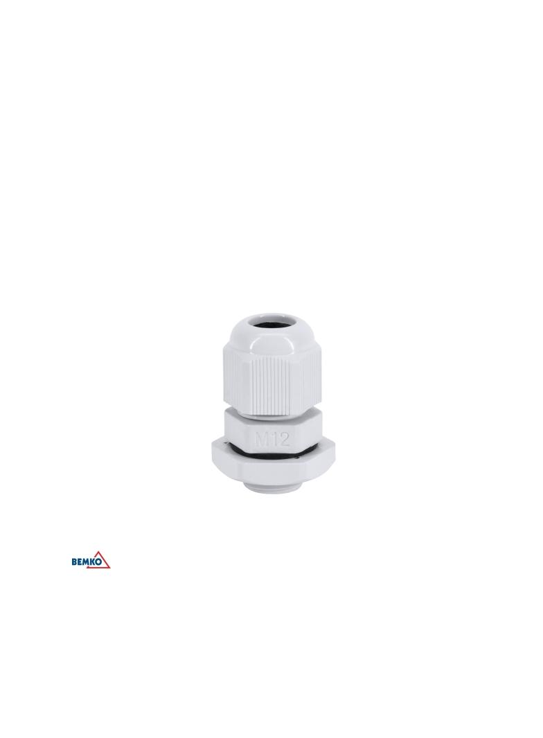 DŁAWNICA KABLOWA SZARA M-12 (OPK. 25SZT.)