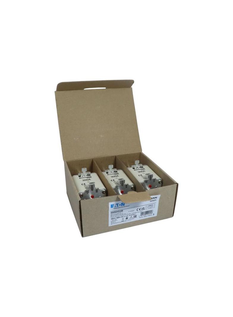 BUSSMANN 300A 500V 2 GG EOU Wkładka NH2 300A 500V GL/GG podwójny wskaźnik 300NHG2B EATON