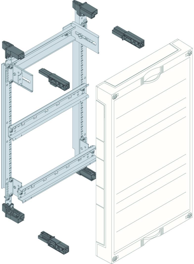 univers N Blok dla zacisków szeregowych poziomych UD31A1N HAGER