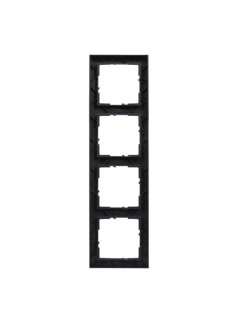 Suno Ramka Poczwórna 4-Krotna Czarny 721524 LEGRAND