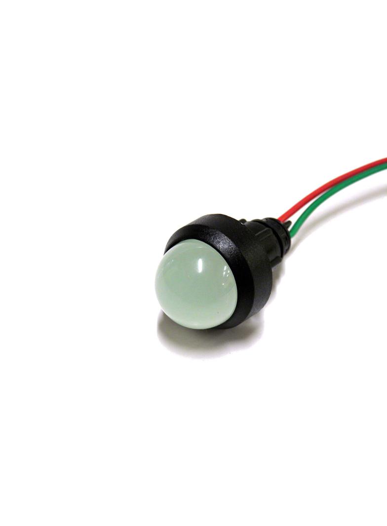 Klp20G/24V ,  Kontrolka diodowa, klosz 20 mm, 24V, zielony