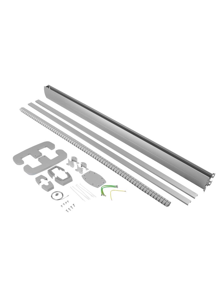 Kolumna ruchoma 2-komorowa 2m, aluminiowa, Legrand