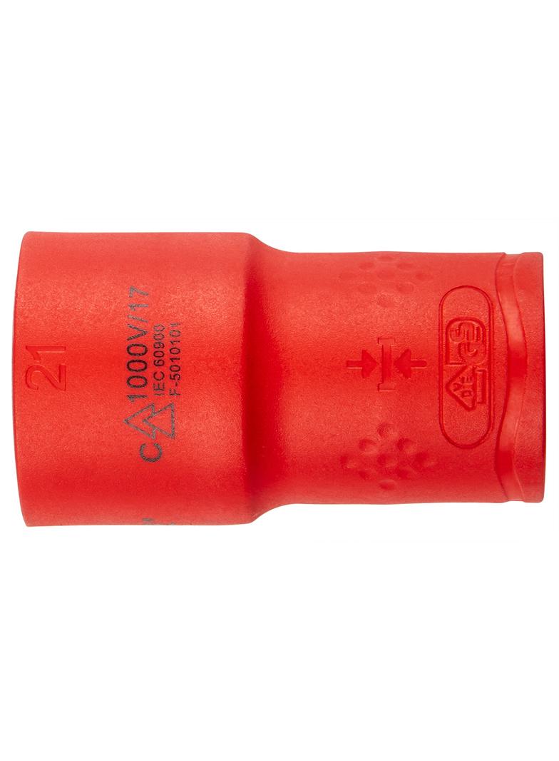 Klucze nasadowe 1000V, 19szt.