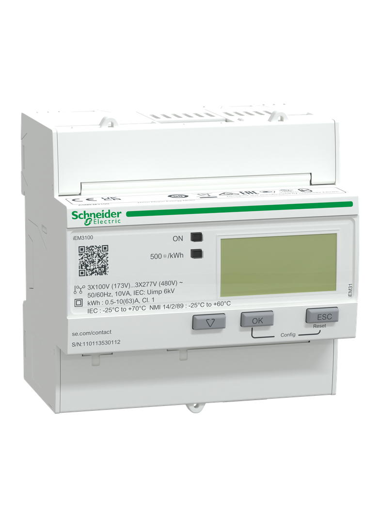PowerLogic Licznik energii trójfazowy 63A kl 1