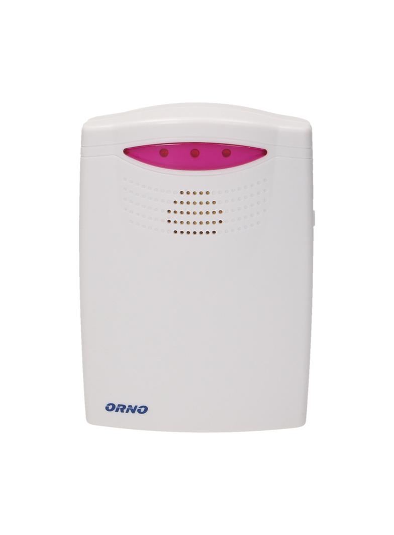Czujnik ruchu z sygnalizacją bezprzewodową IP44 120m learning system bateryjny OR-MA-705 ORNO