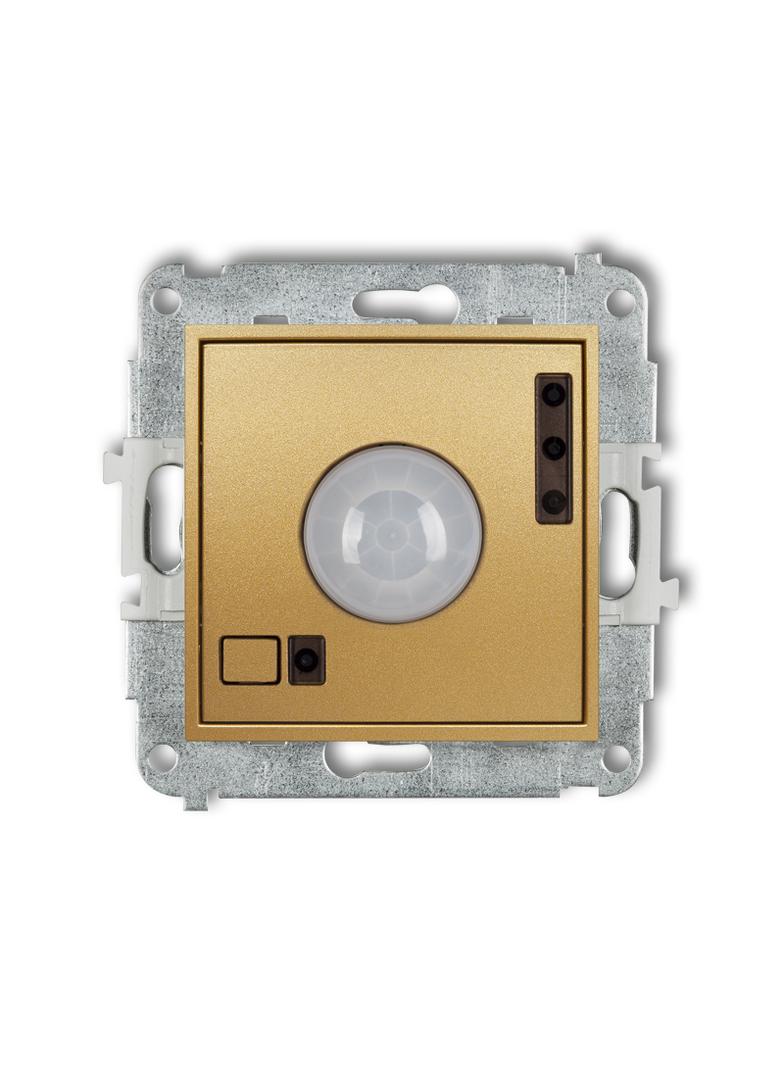 MINI Mechanizm elektronicznego czujnika ruchu złoty