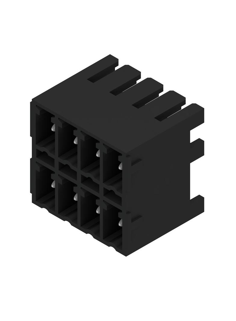 SCDN-THR 3.81/08/90G 1.5SN BK BX Wtyki PCB (złącza płyty), 3.81 mm, Liczba biegunów: 8, kąt odejścia: 90° /50szt./ 1039290000 WEIDMÜLLER