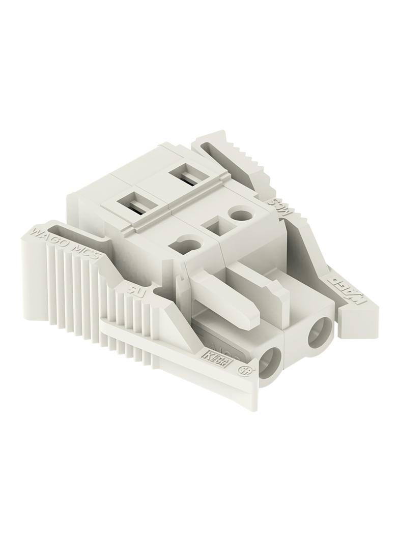 Gniazdo MCS‑MIDI Classic 12‑biegunowe jasnoszare raster 7,5mm 721‑212/037‑000 /10szt./ WAGO