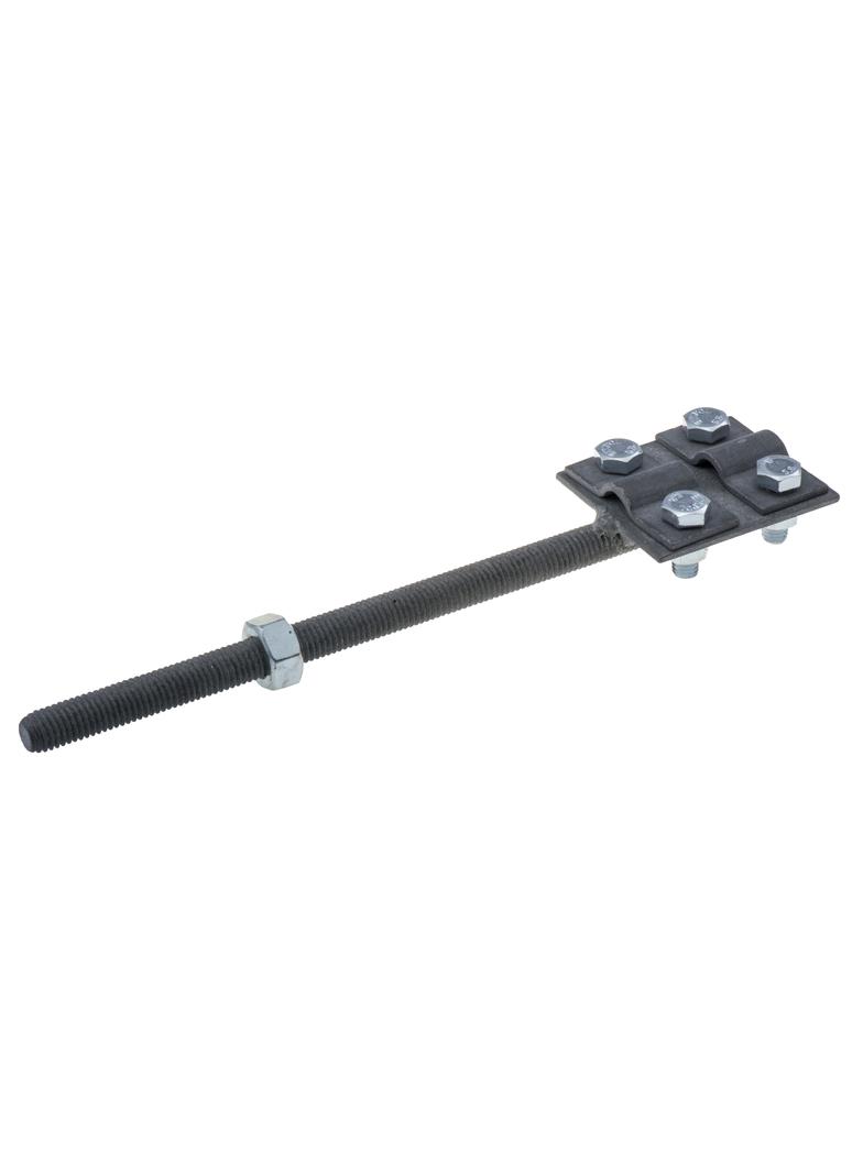 Uchwyt naciągowy M12 170/220mm z nakrętką z/śr (4xM8) oc.ogniowy