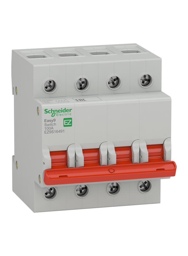Rozłącznik izolacyjny Easy9 PRO 4P 100A EZ9S16491 Schneider