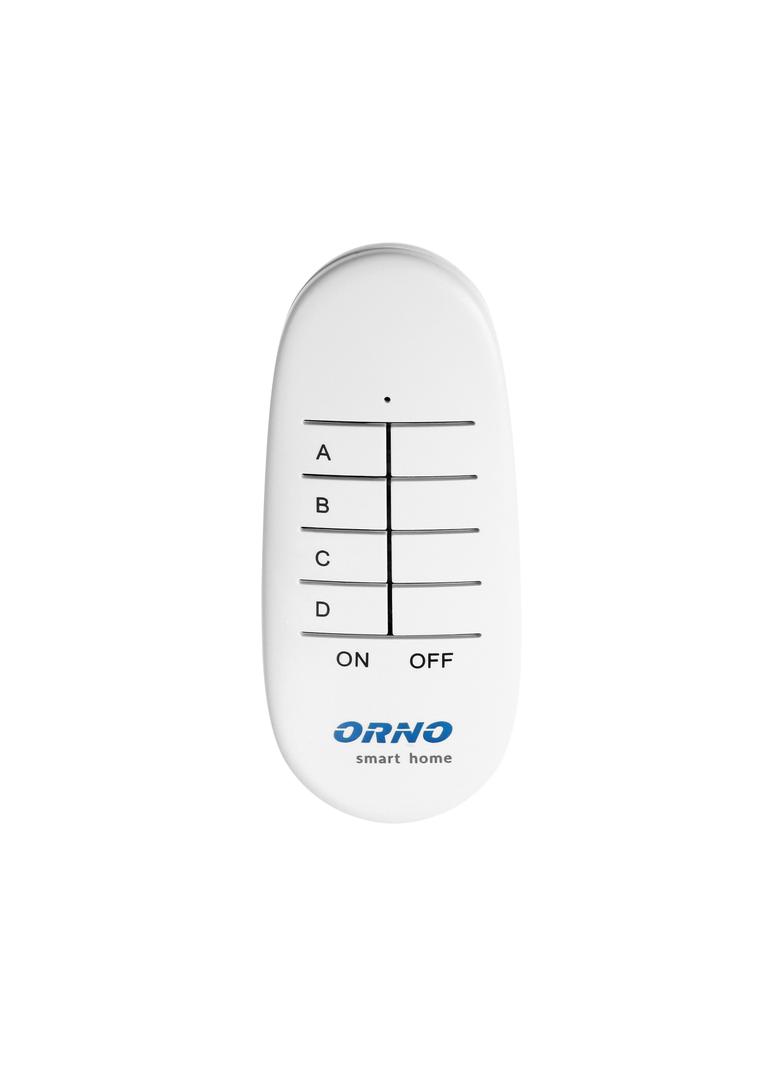 4-kanałowy pilot do zdalnego sterowania przekaźnikami podtynkowymi i gniazdami Smart Home OR-SH-1752 ORNO