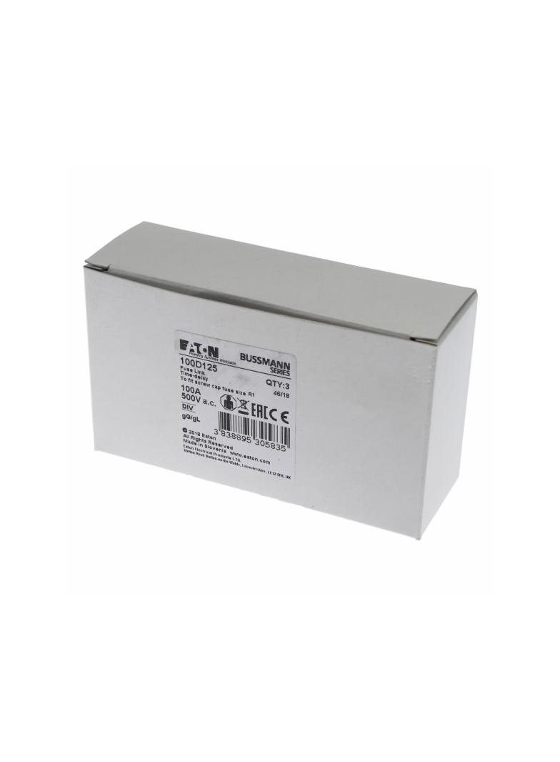 FUSE-D4 100A T GL/GG 500VAC Wkładka DIV 100A T GL/GG 500VAC E125 100D125 EATON