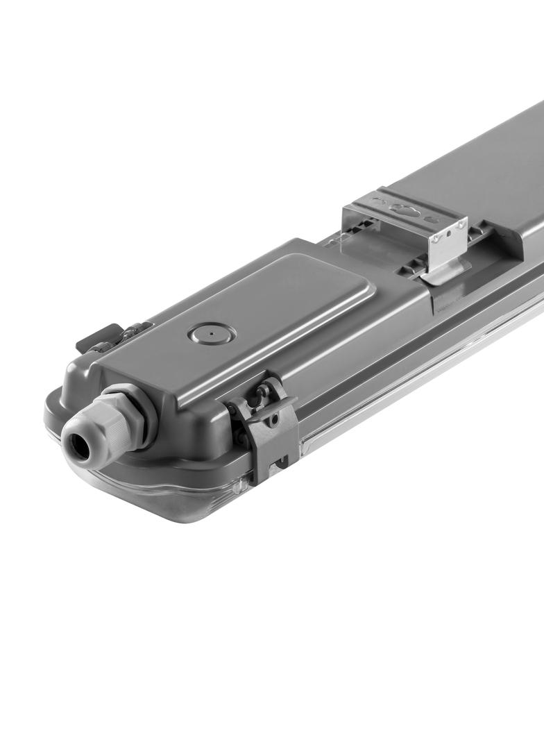 VUMBI II T8 LED 2*18W oprawa hermetyczna pod T8 LED 3600lm IP65 4000K oprawa zawiera świetlówki DS-2