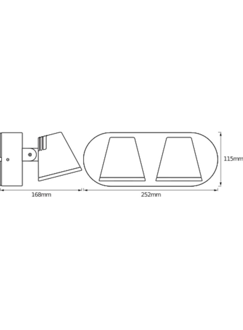 ENDURA STYLE MIDI SPOT II 20W DG LEDV Oprawa zewnętrzna