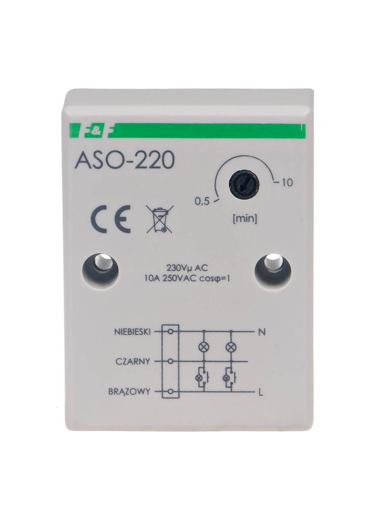 Automat schodowy z przyłączem kablowym 230V ASO-220 F&F