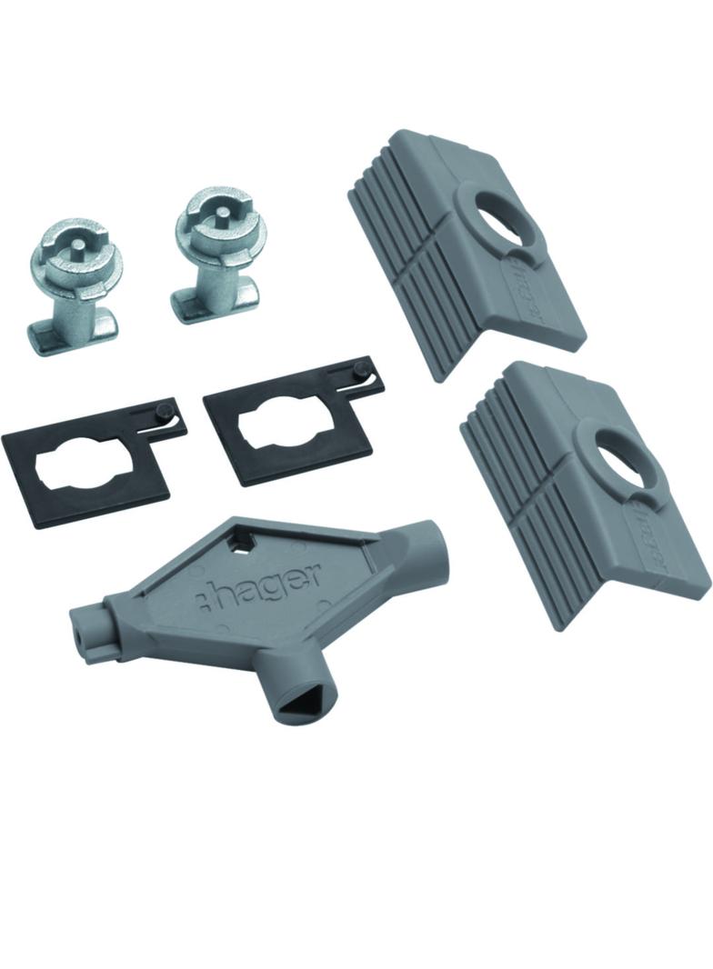 orion+ Zamek metal wkładka dwupiórkowa z kluczem 3mm FL95Z HAGER