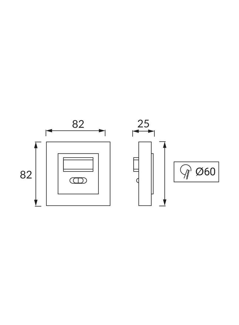 Czujnik ruchu KLIK PIR WHITE