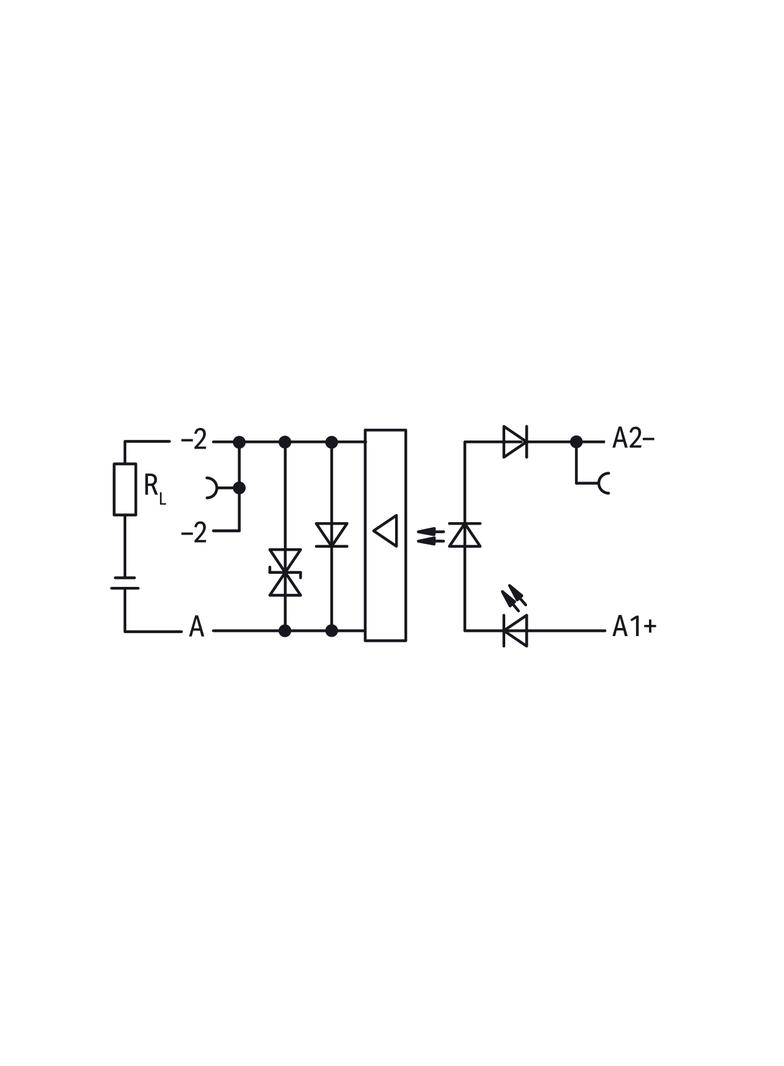 złączka z optoseparatorem 24VDC/3-30VDC/3A
