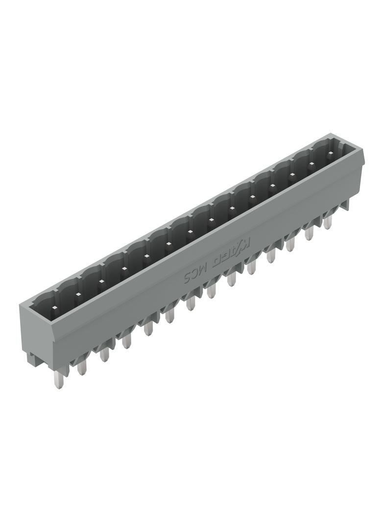 MCS-MIDI Classic wtyk 14-bieg. szary raster 5 mm /50szt./ WAGO