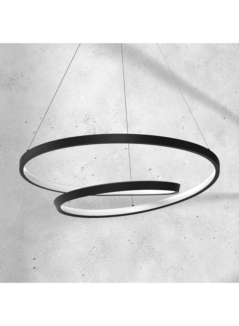 Lampa wisząca LUCERO BLACK 48W LED