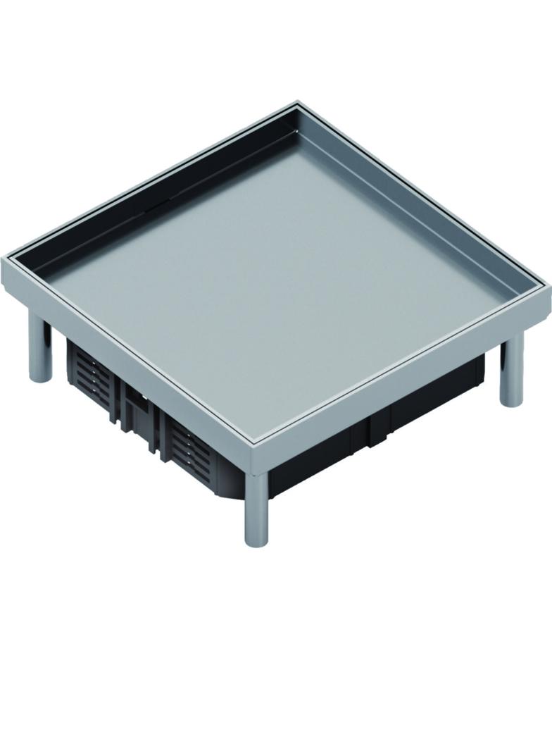 tehalit.VE-EE Pokrywa pełna IP54 5kN EKQ06 200x200 15mm stal nierdzewna EKQ060BL15 HAGER