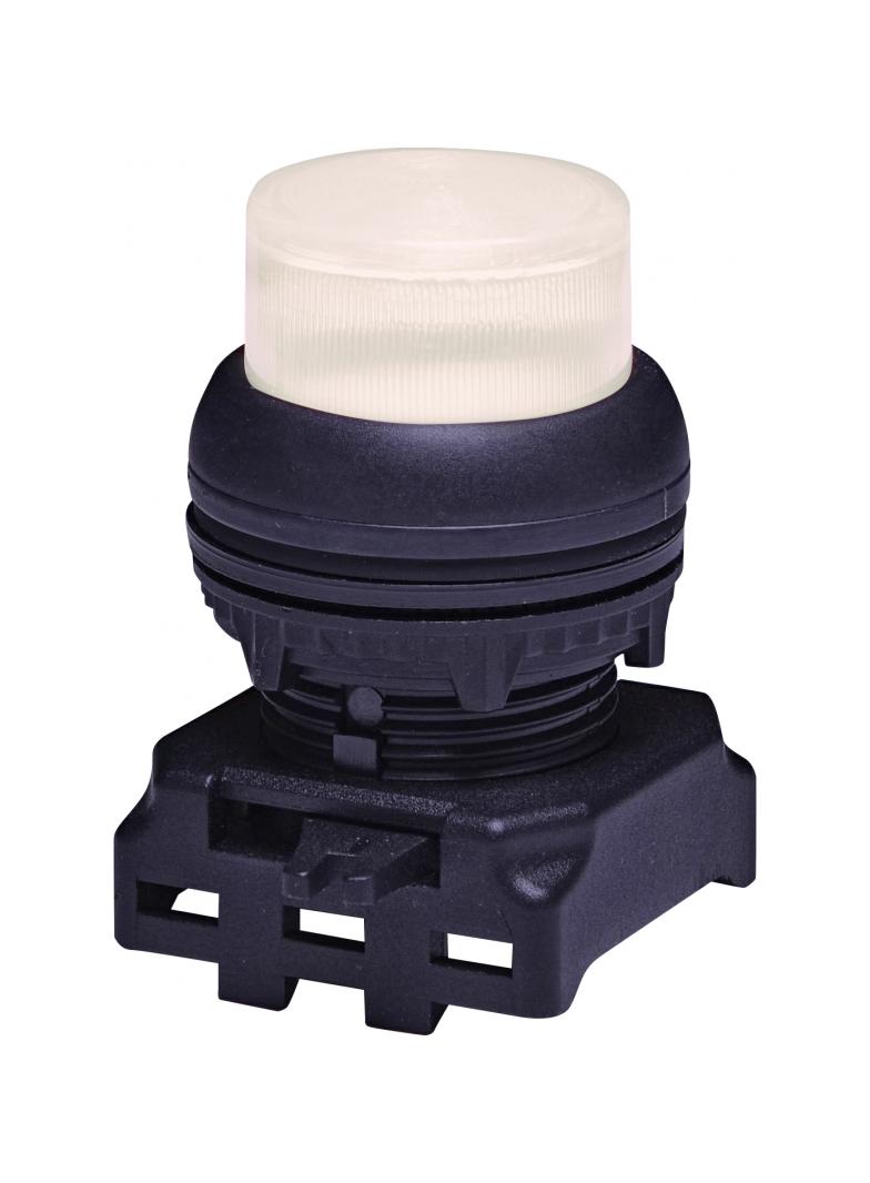 EGPI-W - Napęd z guzikiem wystającym podświetlanym - Biały