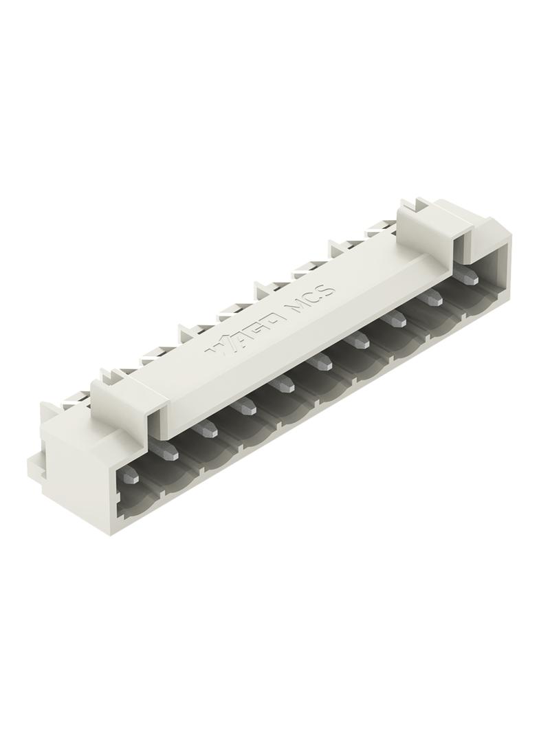 MCS-MIDI Classic wtyk 10-bieg. j-szary raster 5 mm /100szt./ WAGO