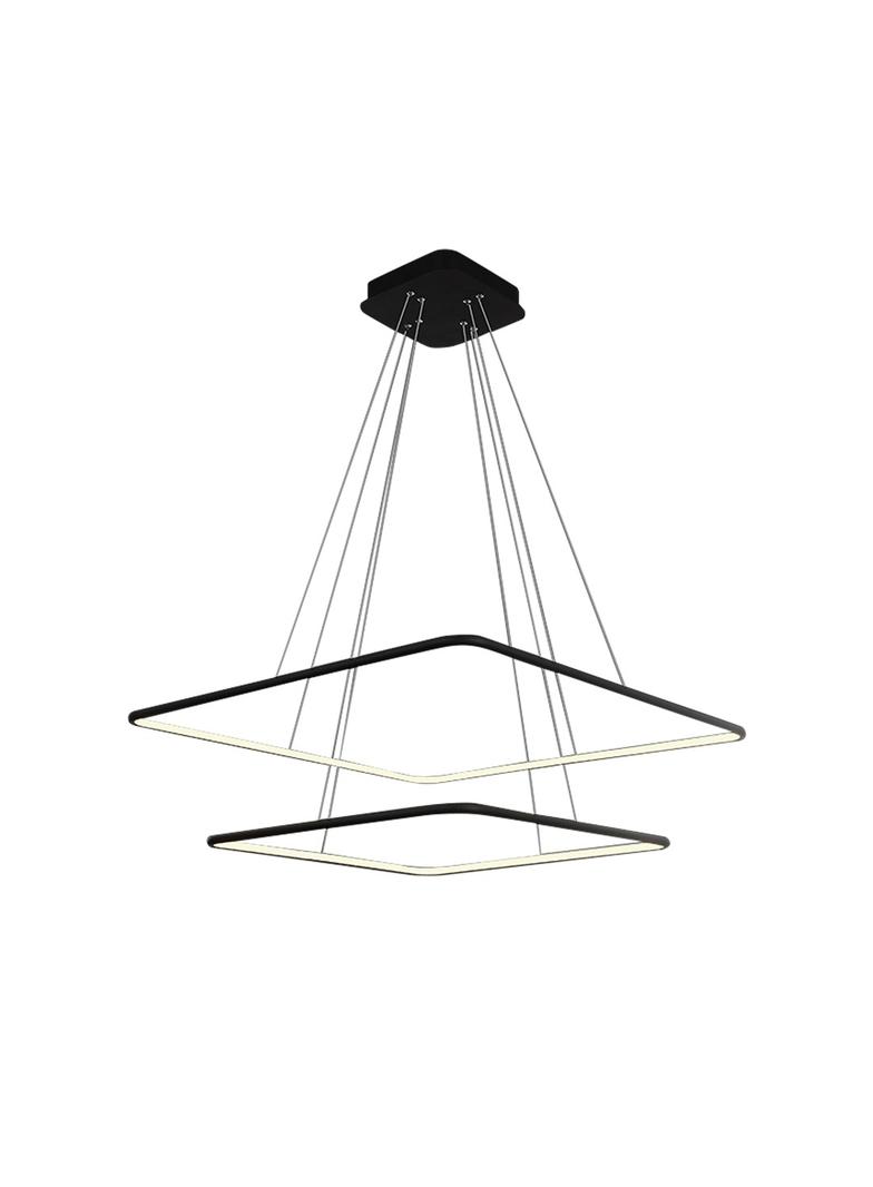 Milagro lampa wisząca LED Nix Black 50W 3500lm 3000K ML518