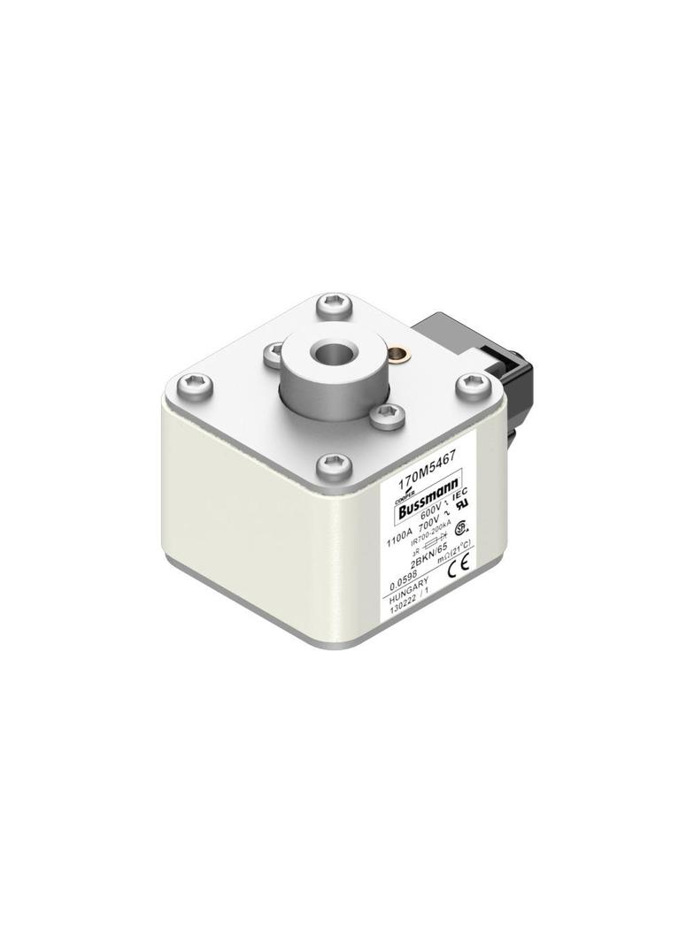 FUSE 1100A 600V 2BKN/65 AR UC Wkładka szybka 1100A AC 600V rozmiar 2 aR IEC UL 170M5467 EATON