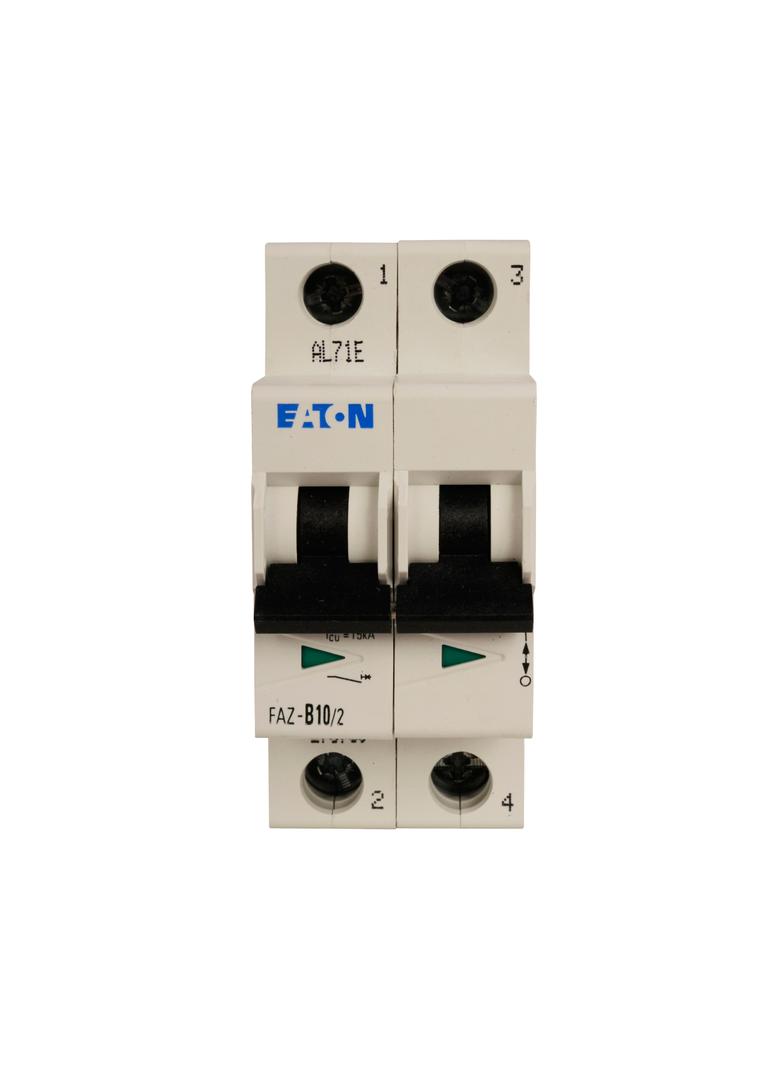 FAZ-C2/2-DC Wyłącznik nadprądowy 10kA DC C2A 2P 279134 EATON